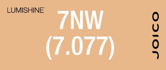 7NW (7.077) Permanent Creme LumiShine 74 ml - Joico farge - Tendenz