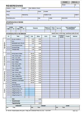 prokom - Reiseregninger - Reiseregning Agresso (PDF-fil for nedlasting)