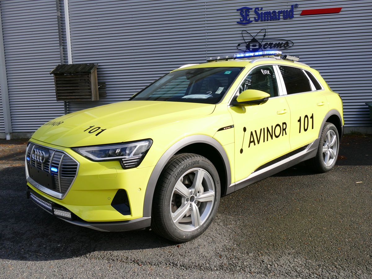 Audi e tron til Avinor Stavanger Lufthavn Spesialbiler Audi e tron til Avinor Stavanger Lufthavn Spesialbiler