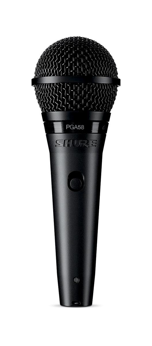 Shure mikrofon vokal kardioide med 5m xlr kabel Dynamiske Shure mikrofon dynamisk vokal kardioide med 5m xlr kabel