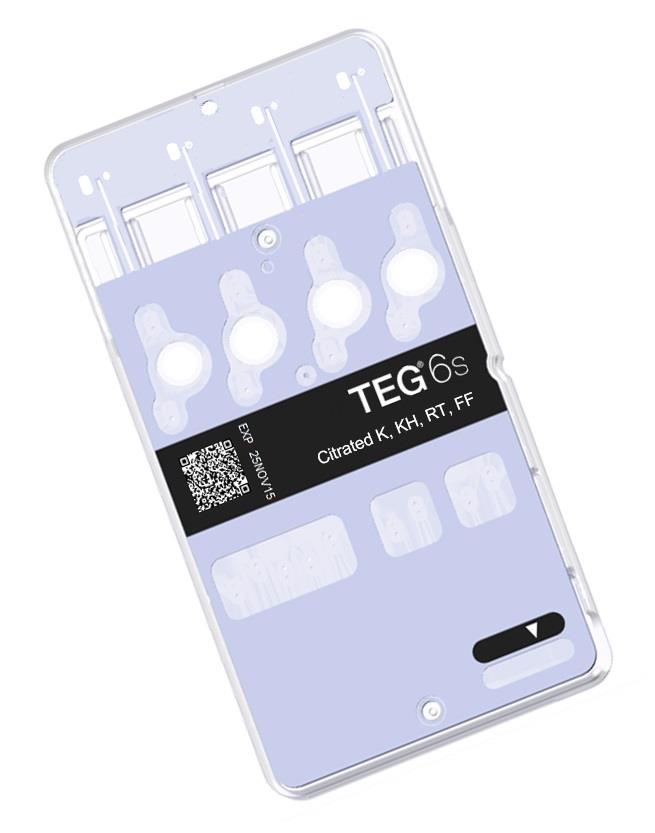 TEG 6s Standard TEG analysekassett, 10 stk. - TEG - Hemostase - nmas